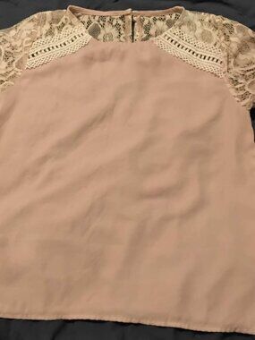Shein Light Pink Blouse